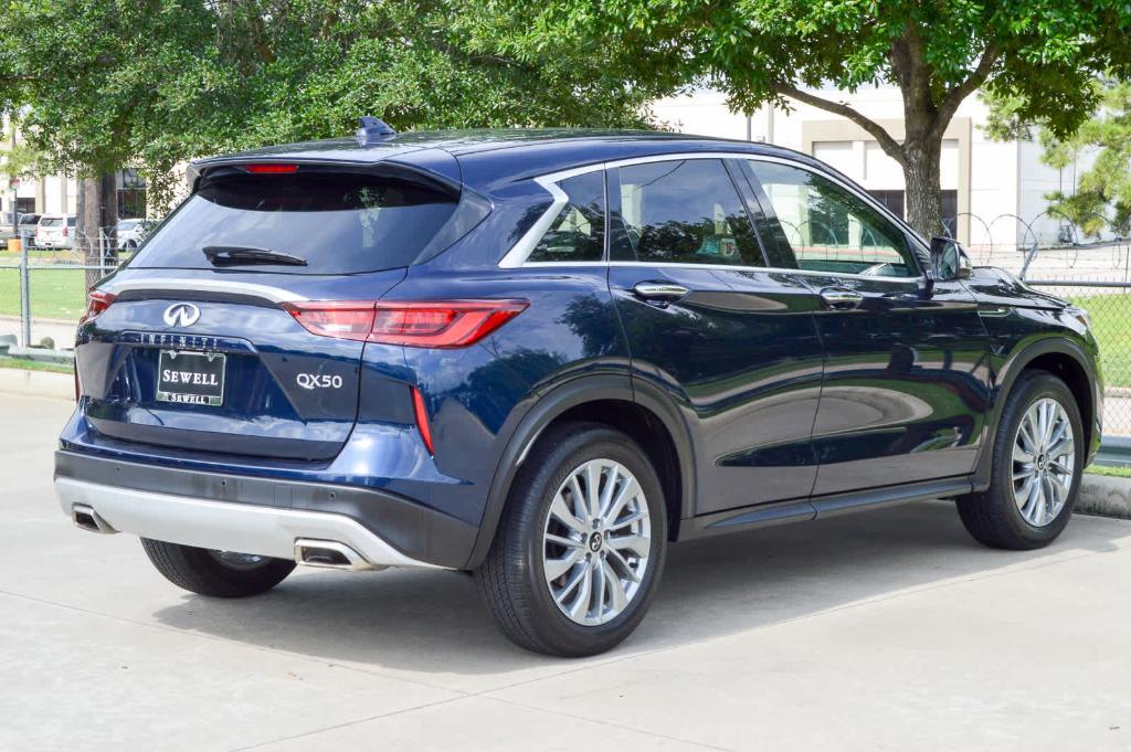 used 2024 INFINITI QX50 car, priced at $33,499