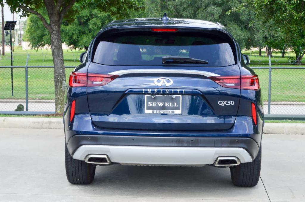 used 2024 INFINITI QX50 car, priced at $33,499