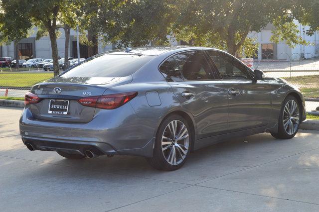 used 2023 INFINITI Q50 car, priced at $34,499