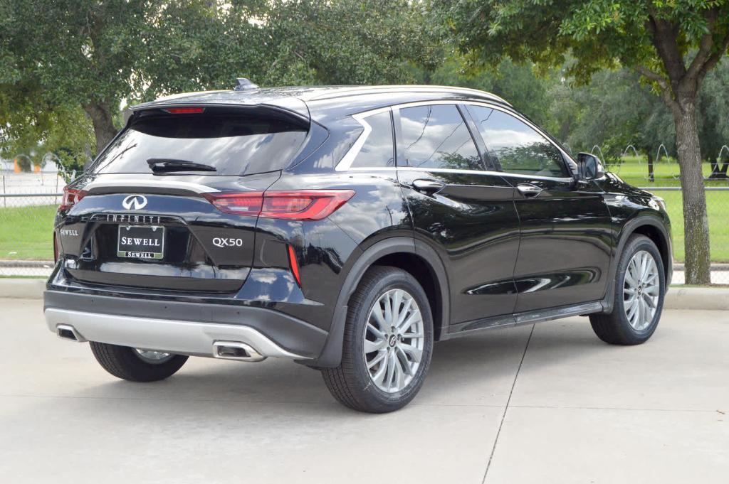 new 2025 INFINITI QX50 car, priced at $48,370
