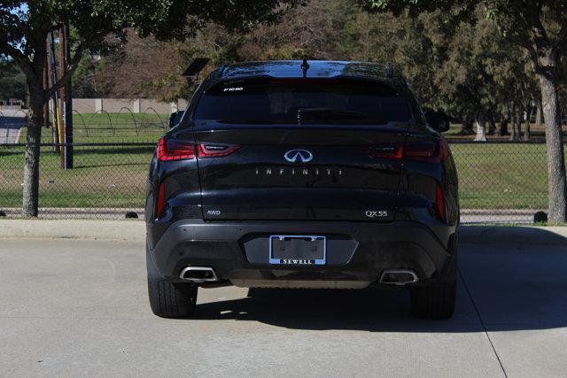 used 2022 INFINITI QX55 car, priced at $38,499