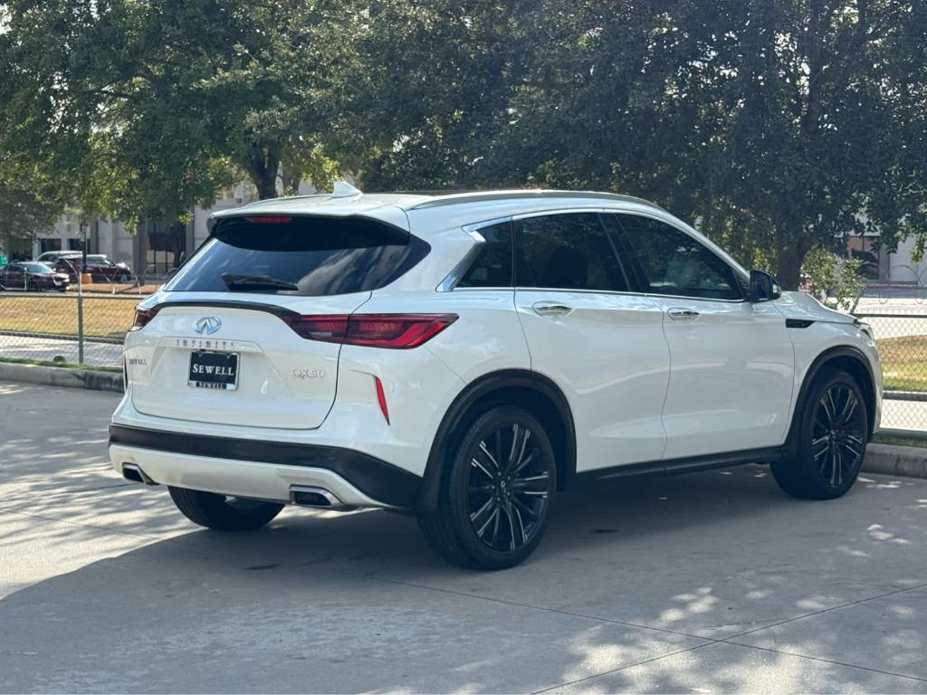 used 2022 INFINITI QX50 car, priced at $28,999