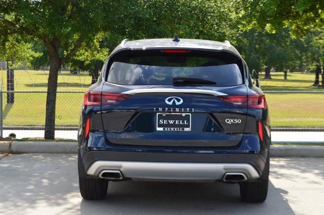 used 2024 INFINITI QX50 car, priced at $33,979