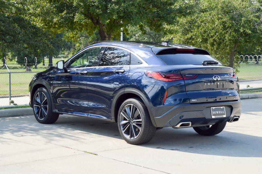 used 2025 INFINITI QX55 car, priced at $38,997