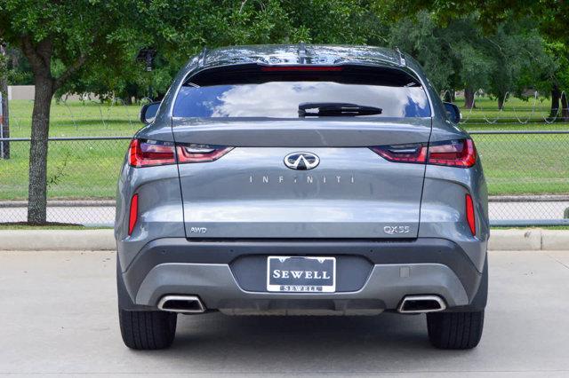 used 2025 INFINITI QX55 car, priced at $42,499