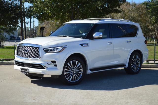 used 2021 INFINITI QX80 car, priced at $43,999