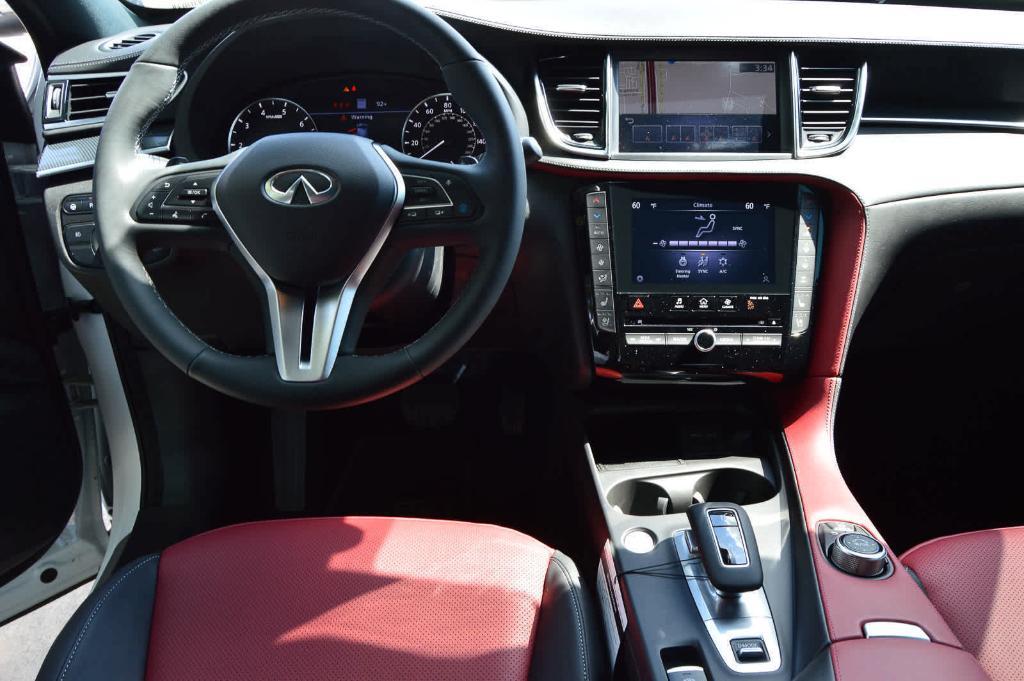 new 2025 INFINITI QX50 car, priced at $55,120