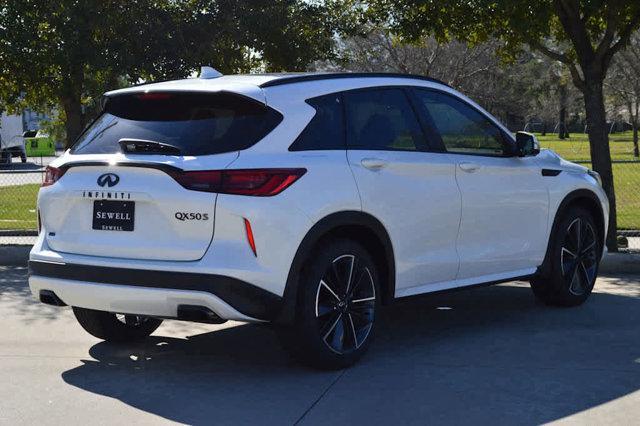 new 2025 INFINITI QX50 car, priced at $54,170