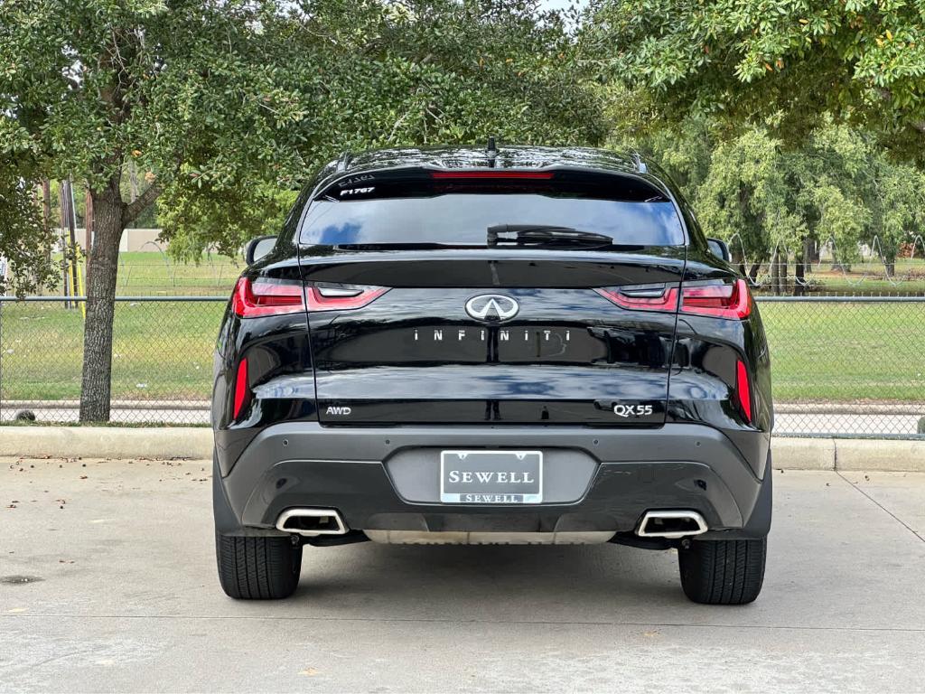 used 2025 INFINITI QX55 car, priced at $39,999