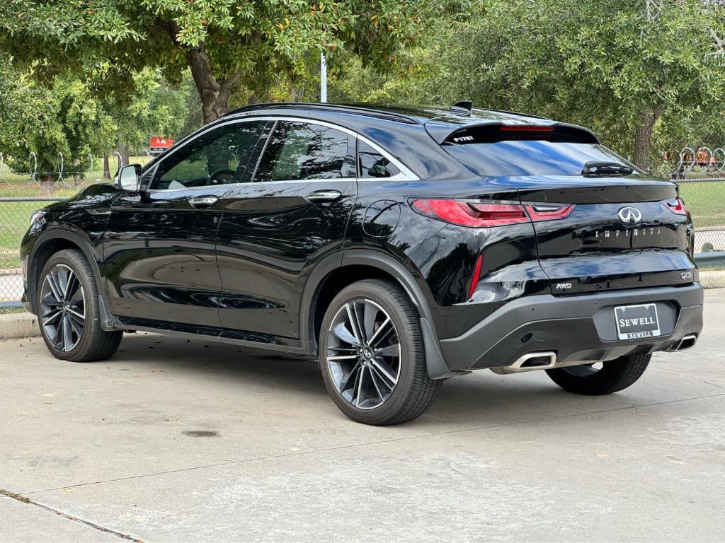 used 2025 INFINITI QX55 car, priced at $39,999