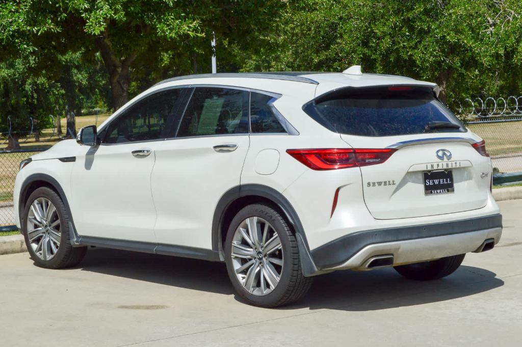 used 2021 INFINITI QX50 car, priced at $17,799
