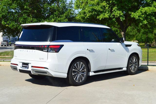 new 2025 INFINITI QX80 car, priced at $93,000