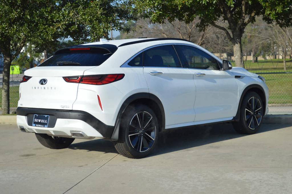 new 2025 INFINITI QX55 car, priced at $52,985