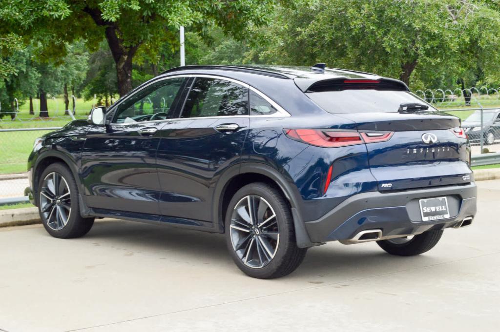 used 2025 INFINITI QX55 car, priced at $44,999