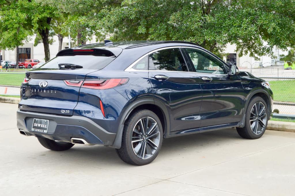 used 2025 INFINITI QX55 car, priced at $44,999