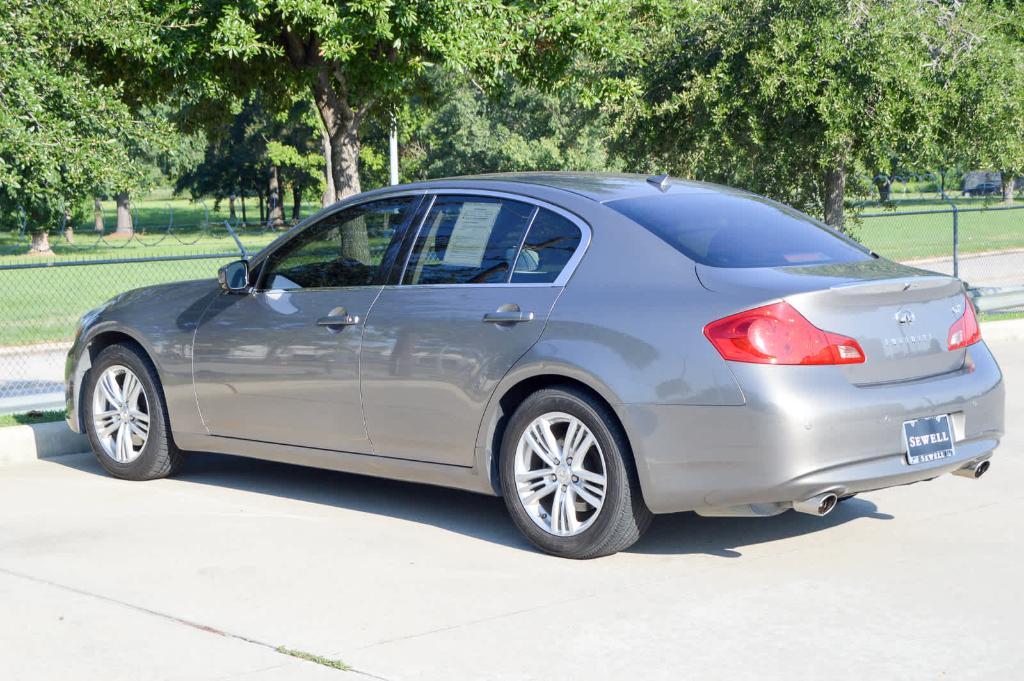 used 2012 INFINITI G37 car, priced at $13,499