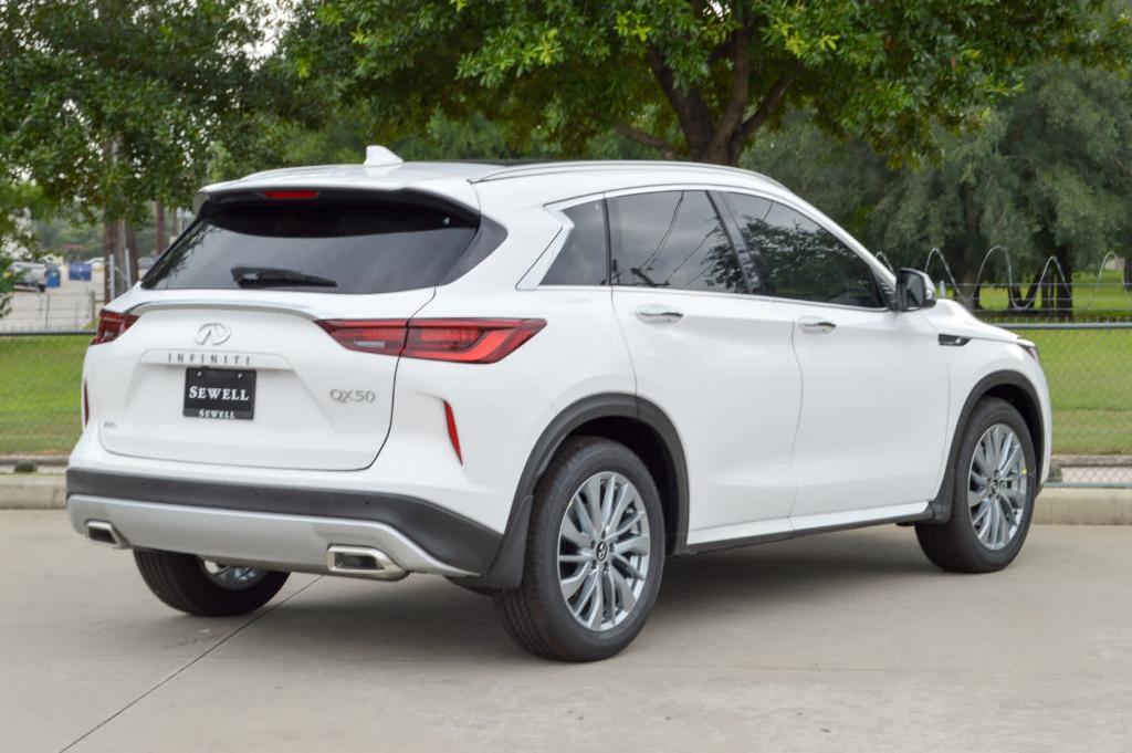 new 2025 INFINITI QX50 car, priced at $48,460