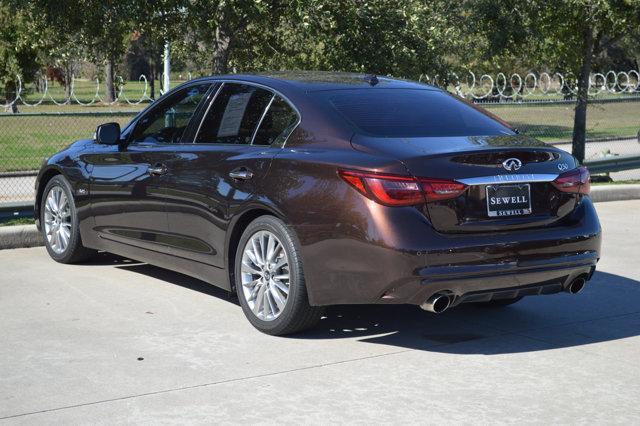 used 2018 INFINITI Q50 car, priced at $19,999