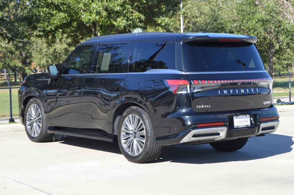 used 2025 INFINITI QX80 car, priced at $84,999