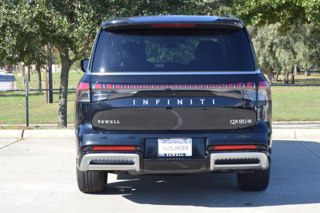 used 2025 INFINITI QX80 car, priced at $84,999