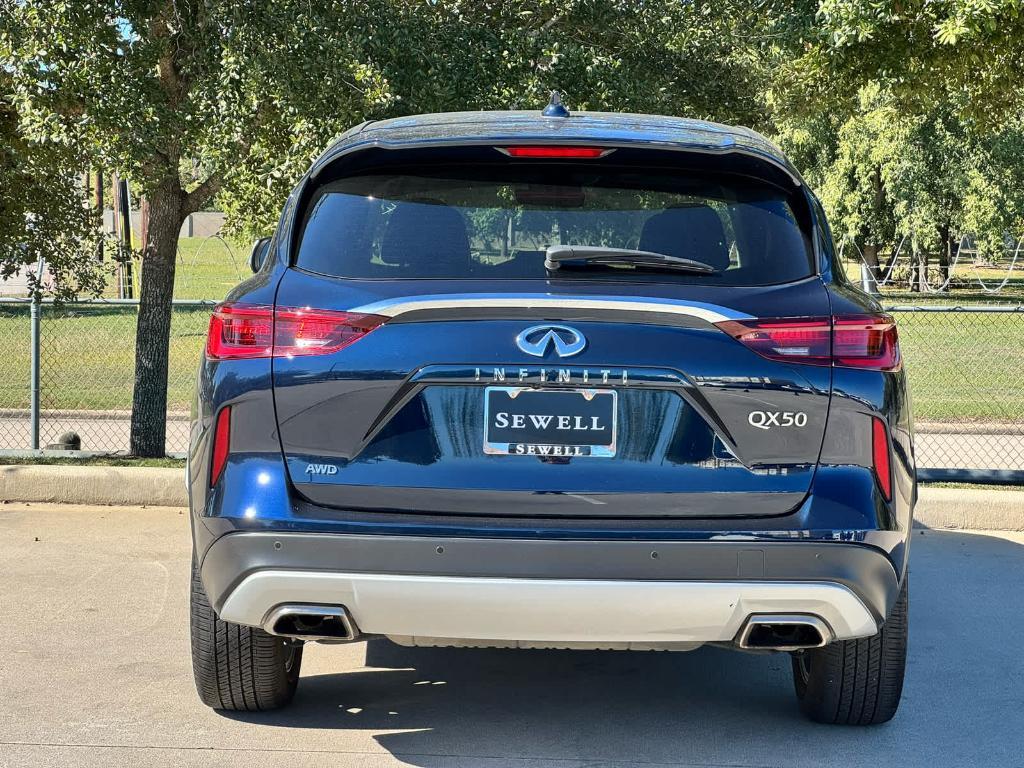 used 2025 INFINITI QX50 car, priced at $33,999