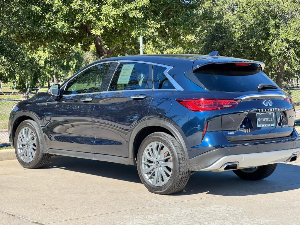 used 2025 INFINITI QX50 car, priced at $33,999