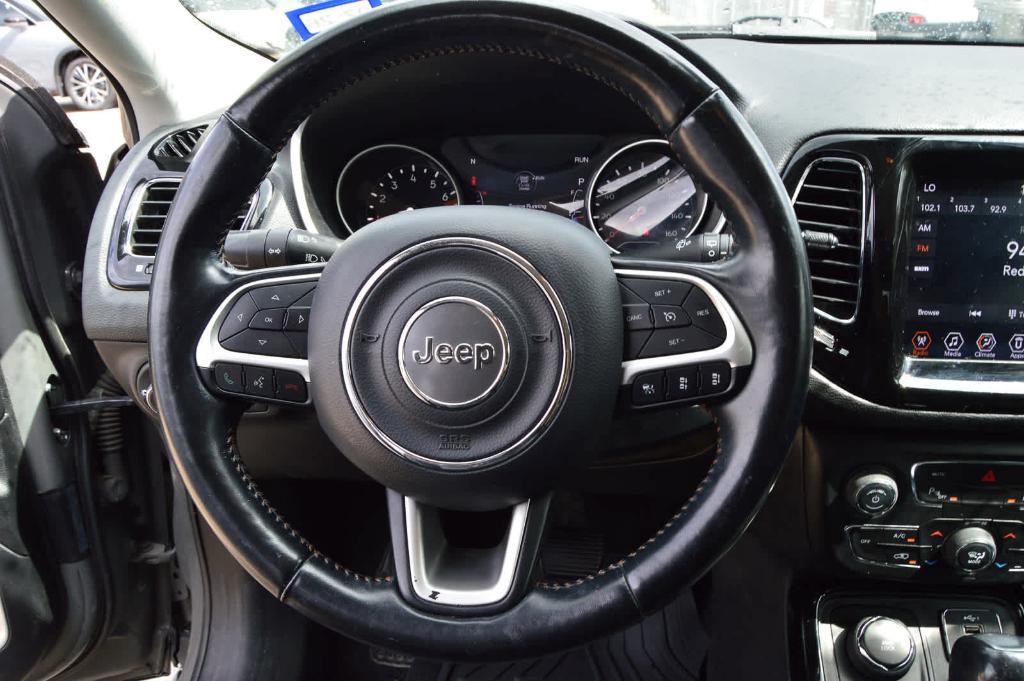 used 2021 Jeep Compass car, priced at $14,994