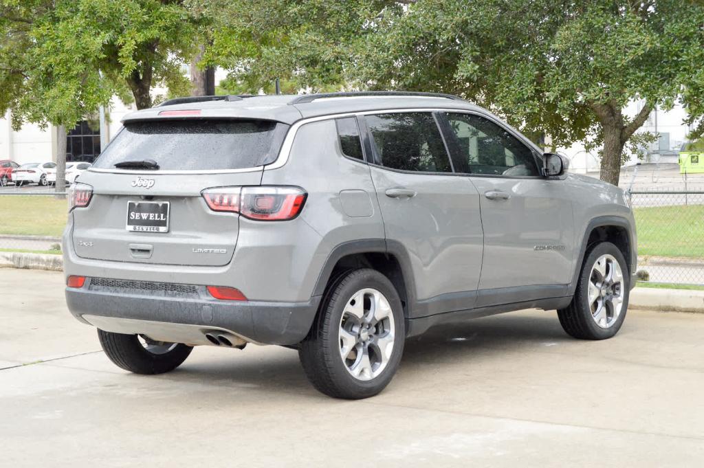 used 2021 Jeep Compass car, priced at $14,994