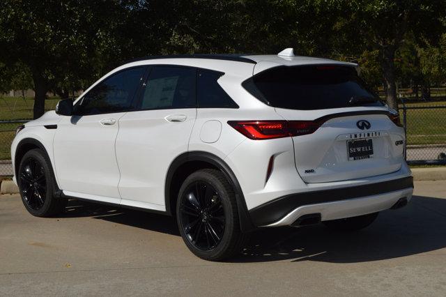 new 2025 INFINITI QX50 car, priced at $54,170