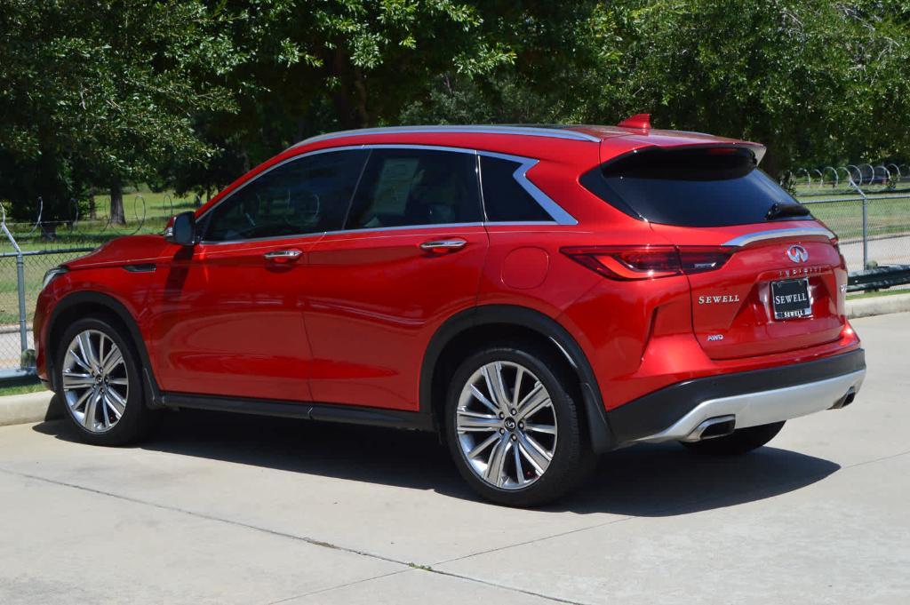 used 2022 INFINITI QX50 car, priced at $31,899