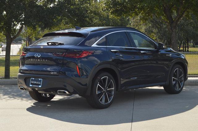 new 2025 INFINITI QX55 car, priced at $57,270