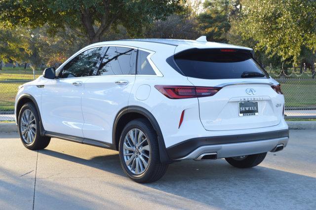 new 2025 INFINITI QX50 car, priced at $44,585