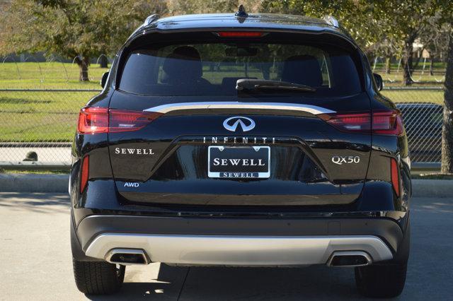 used 2025 INFINITI QX50 car, priced at $41,999