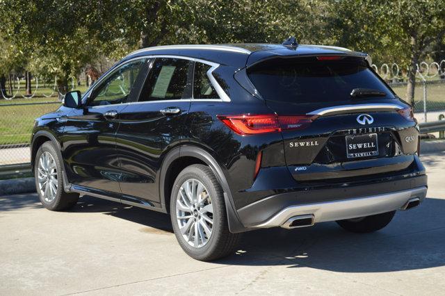 used 2025 INFINITI QX50 car, priced at $41,999