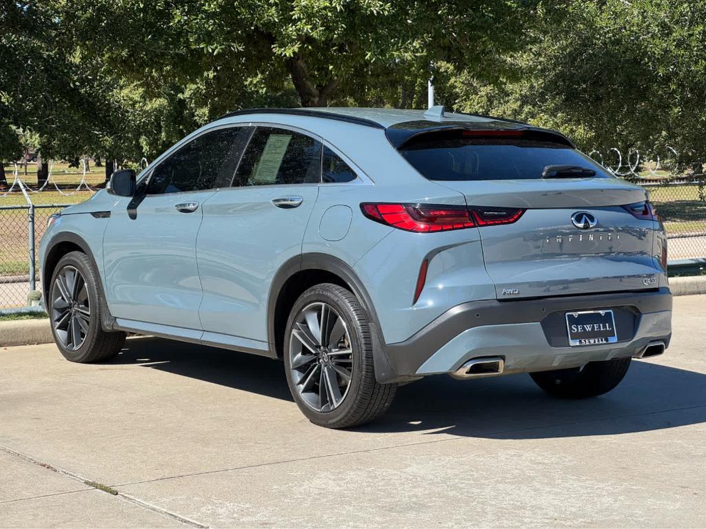 used 2025 INFINITI QX55 car, priced at $34,999