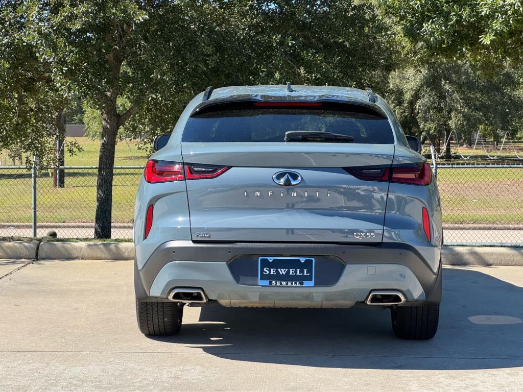 used 2025 INFINITI QX55 car, priced at $34,999