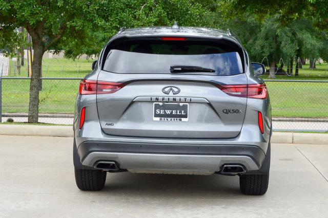 used 2025 INFINITI QX50 car, priced at $45,999