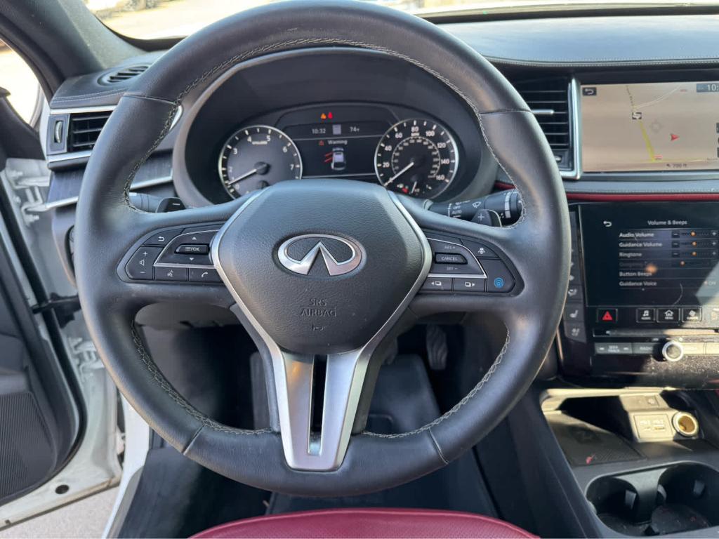 used 2025 INFINITI QX55 car, priced at $37,499