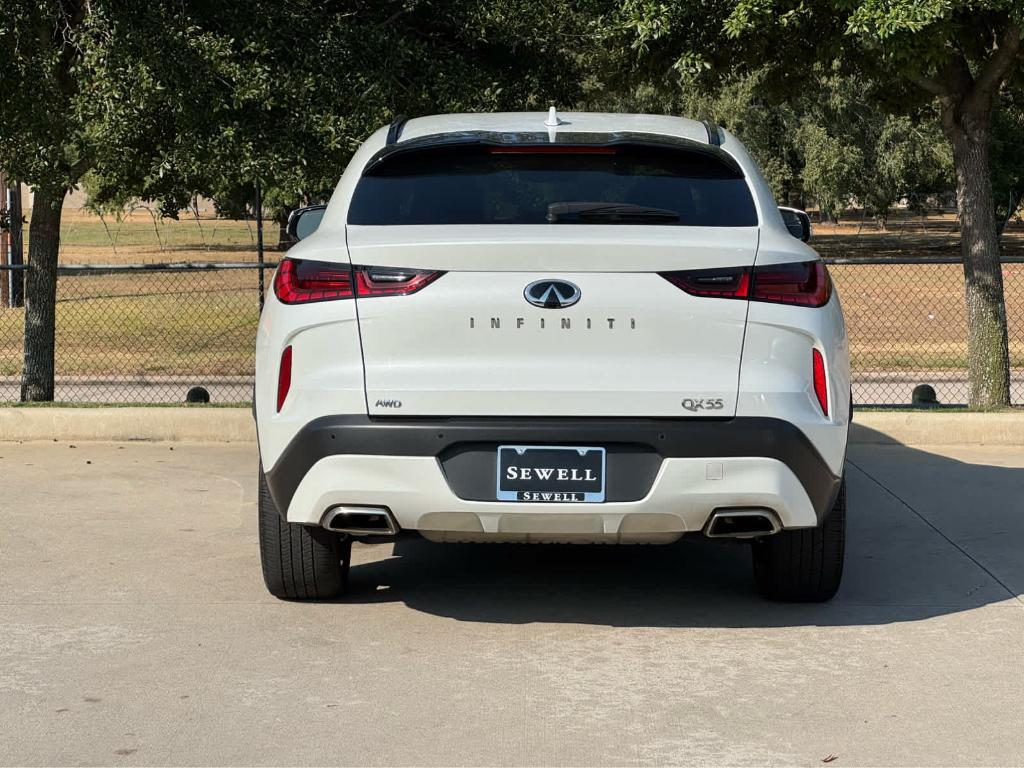 used 2025 INFINITI QX55 car, priced at $37,499