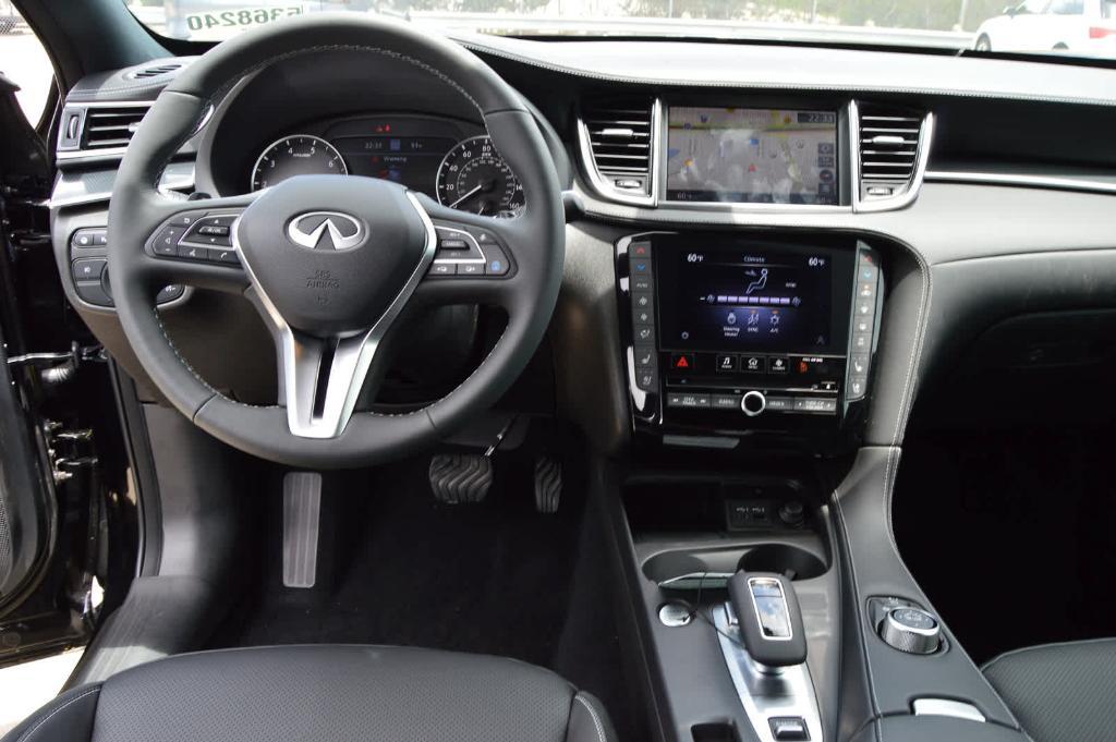 new 2025 INFINITI QX50 car, priced at $53,670