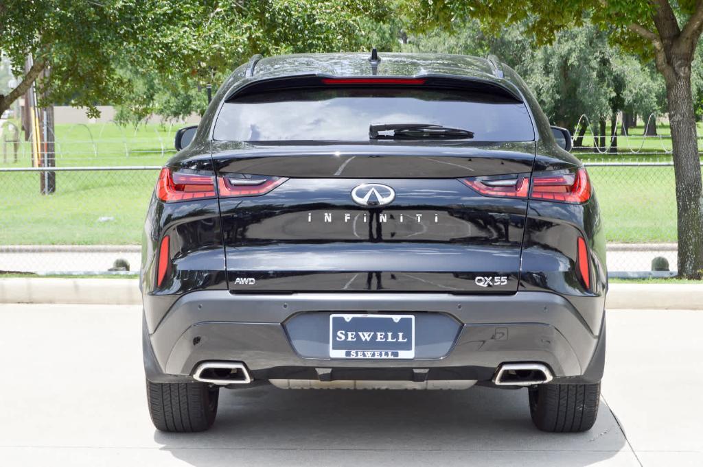 used 2022 INFINITI QX55 car, priced at $33,999