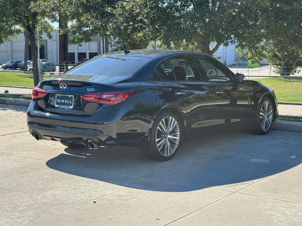 used 2024 INFINITI Q50 car, priced at $38,999