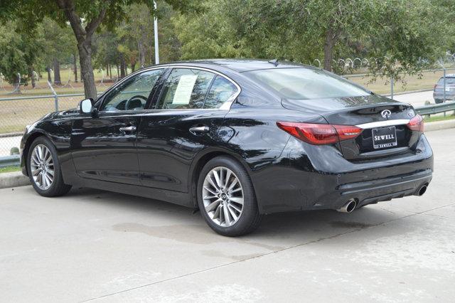 used 2024 INFINITI Q50 car, priced at $37,499