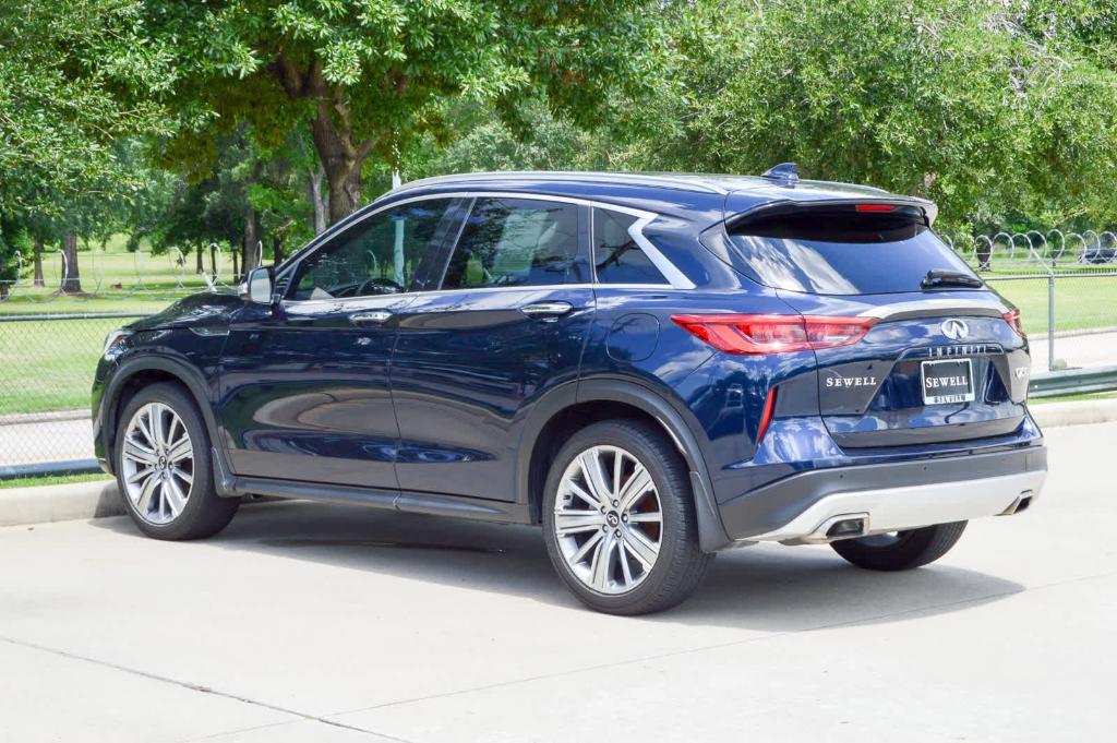 used 2022 INFINITI QX50 car, priced at $34,999