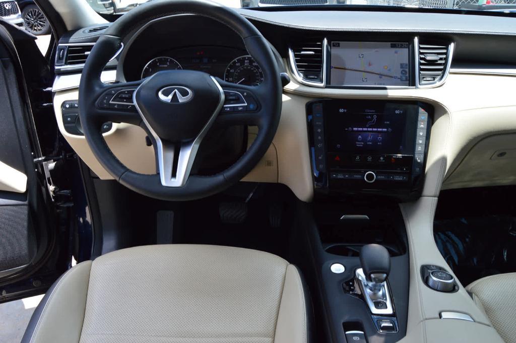 used 2022 INFINITI QX50 car, priced at $34,999