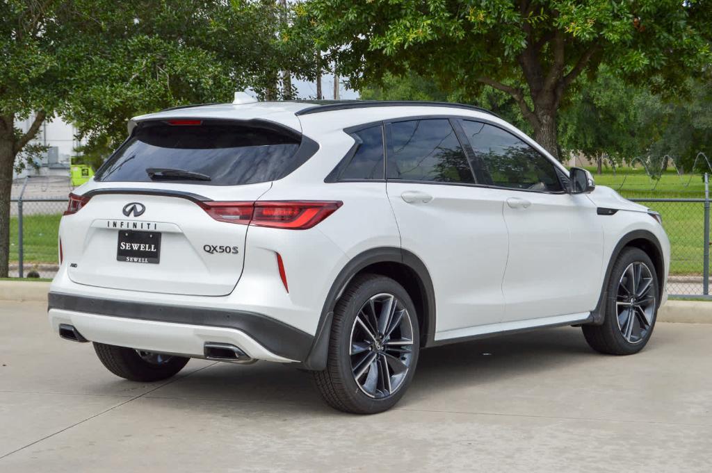 new 2025 INFINITI QX50 car, priced at $54,535