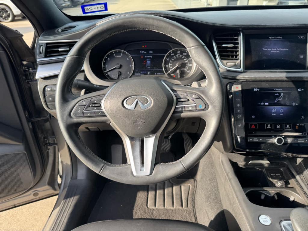 used 2021 INFINITI QX50 car, priced at $24,999