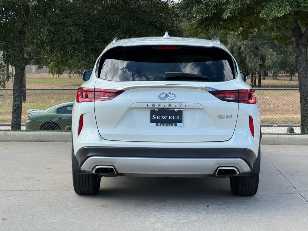 used 2022 INFINITI QX50 car, priced at $21,999