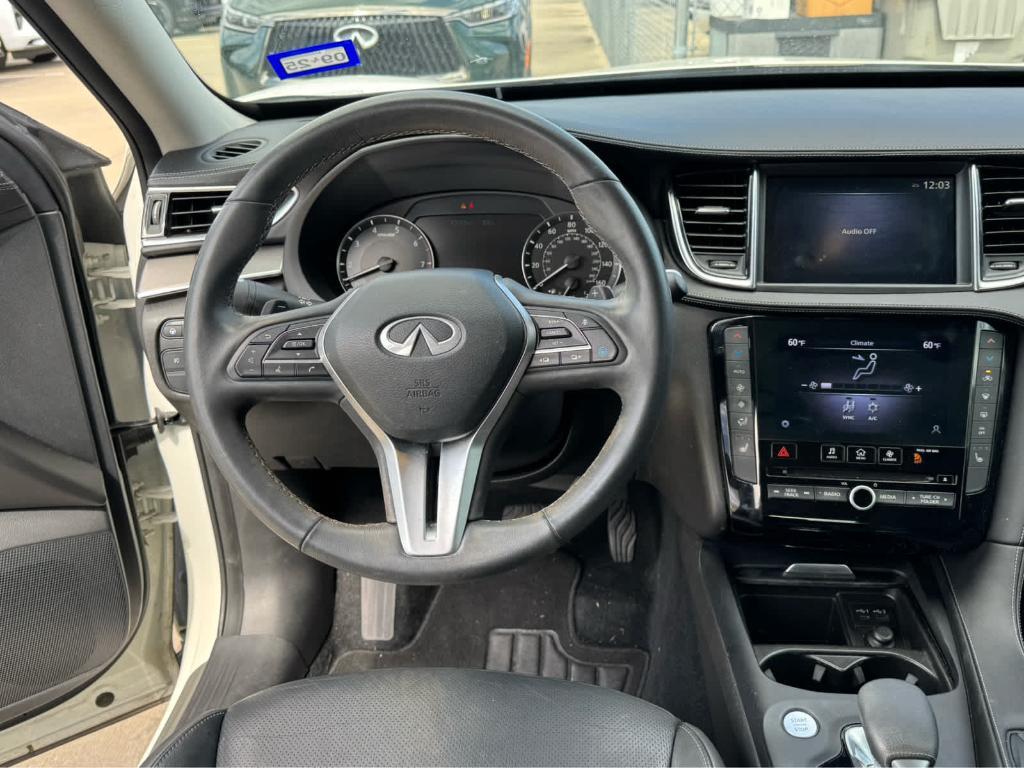 used 2022 INFINITI QX50 car, priced at $21,999