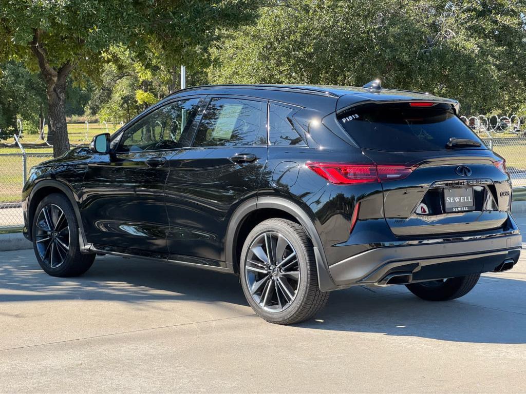 used 2025 INFINITI QX50 car, priced at $42,999